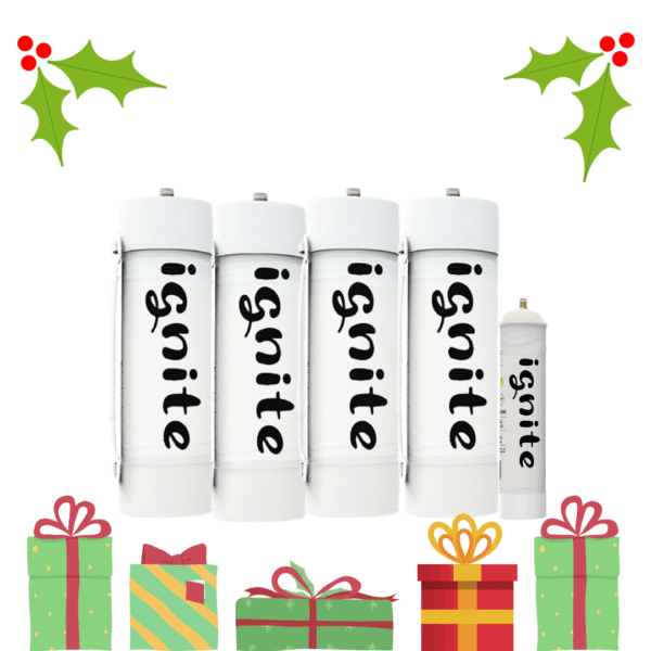 4 x 3.3L IGNITE MAX + 1 x 1L ignite
